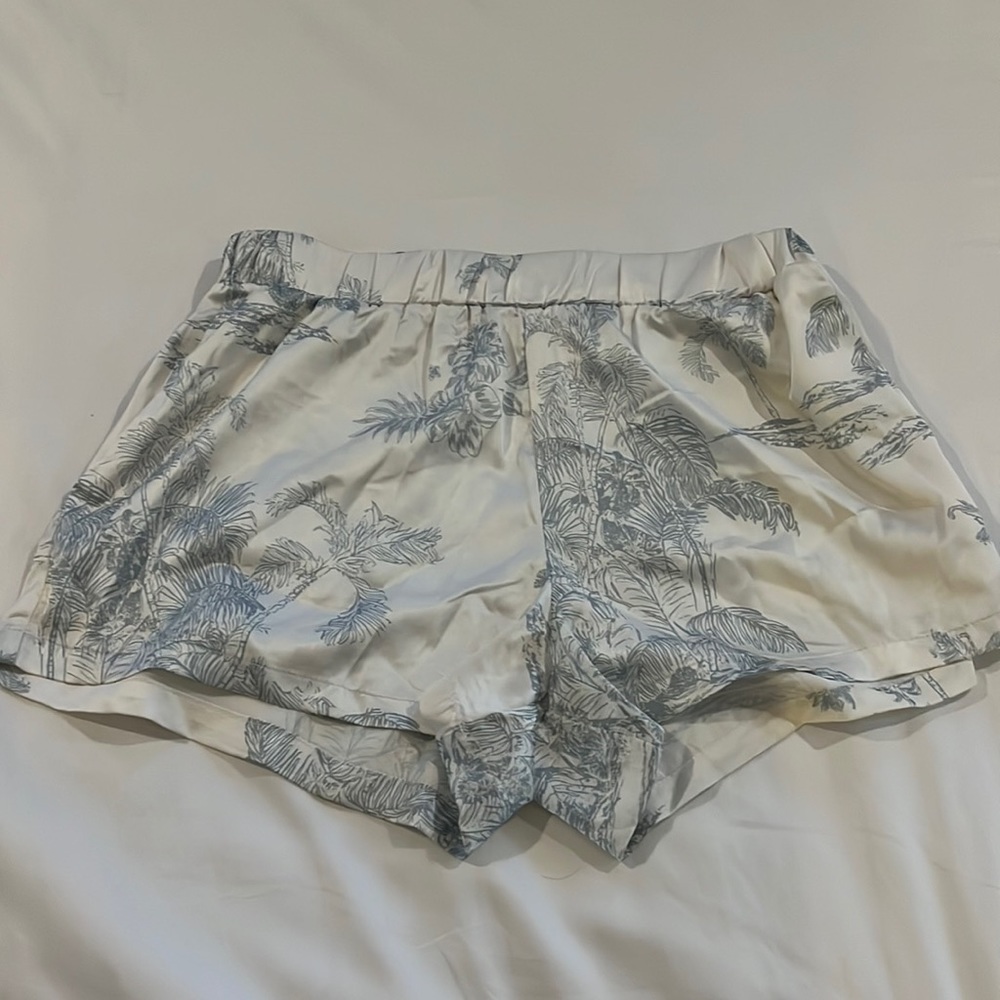 Vintage Havana silk shorts